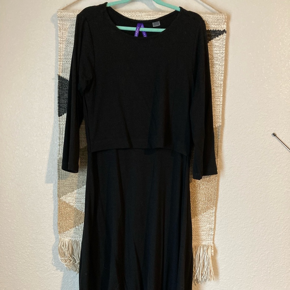 Seraphine Maternity and Nursing Dress - 2/XS
